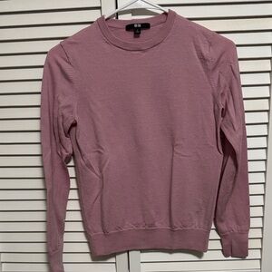 Uniqlo Merino Wool Sweater Pink